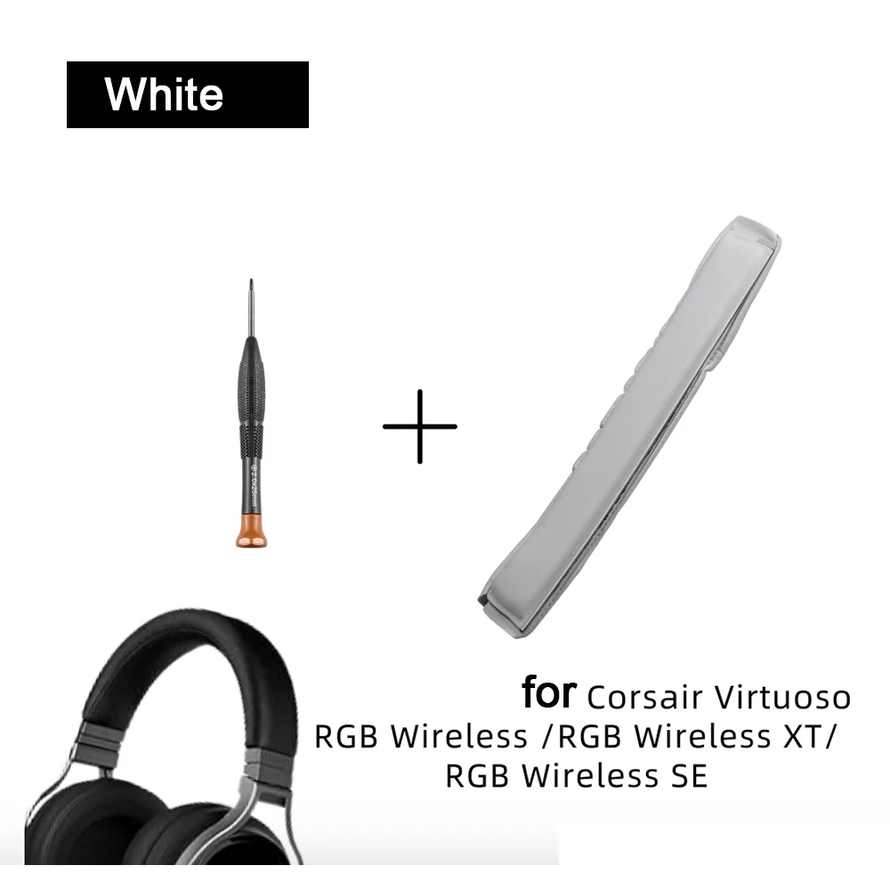 코르세어 버츄오소 RGB 무선 / RGB 무선 XT / RGB 무선 SE 헤드밴드 이어패드 교체용 이어패드 및 헤드밴드 쿠션