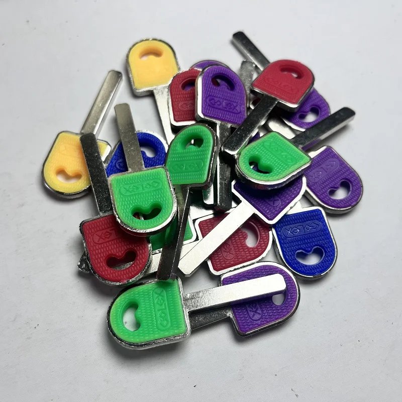 5 ชิ้น/ล็อตสีเปล่า Disc Detainer key สําหรับ Shed, โซ่, ประตู, กุญแจโรงรถว่างเปล่า