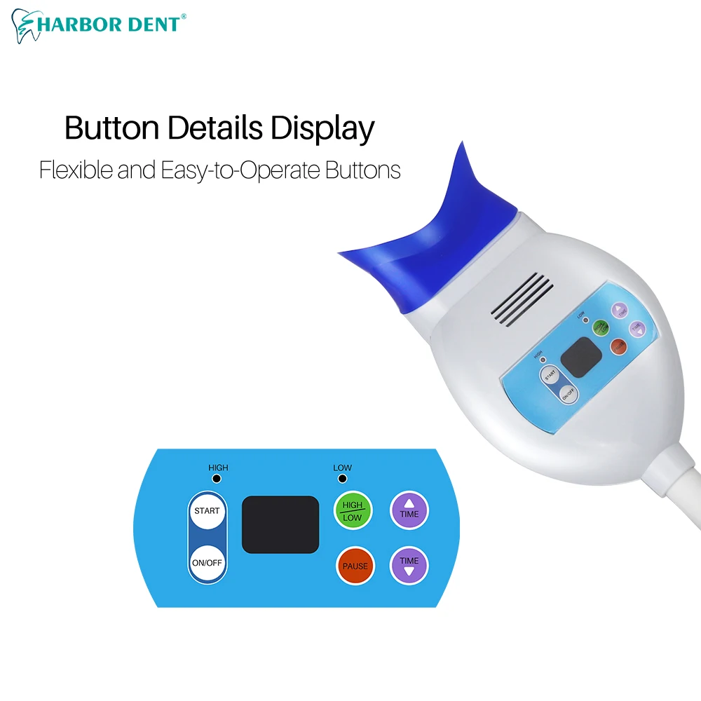 Dental Professional Teeth Whitening Lamp Teeth Cold Light LED Bleaching Machine Dentistry Equipment Tool Center Pillar Style
