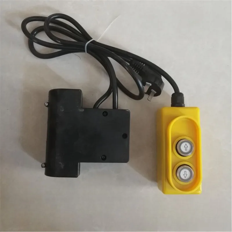 Household electric hoist lifting small crane 220V 380V micro button switch upper and lower handle