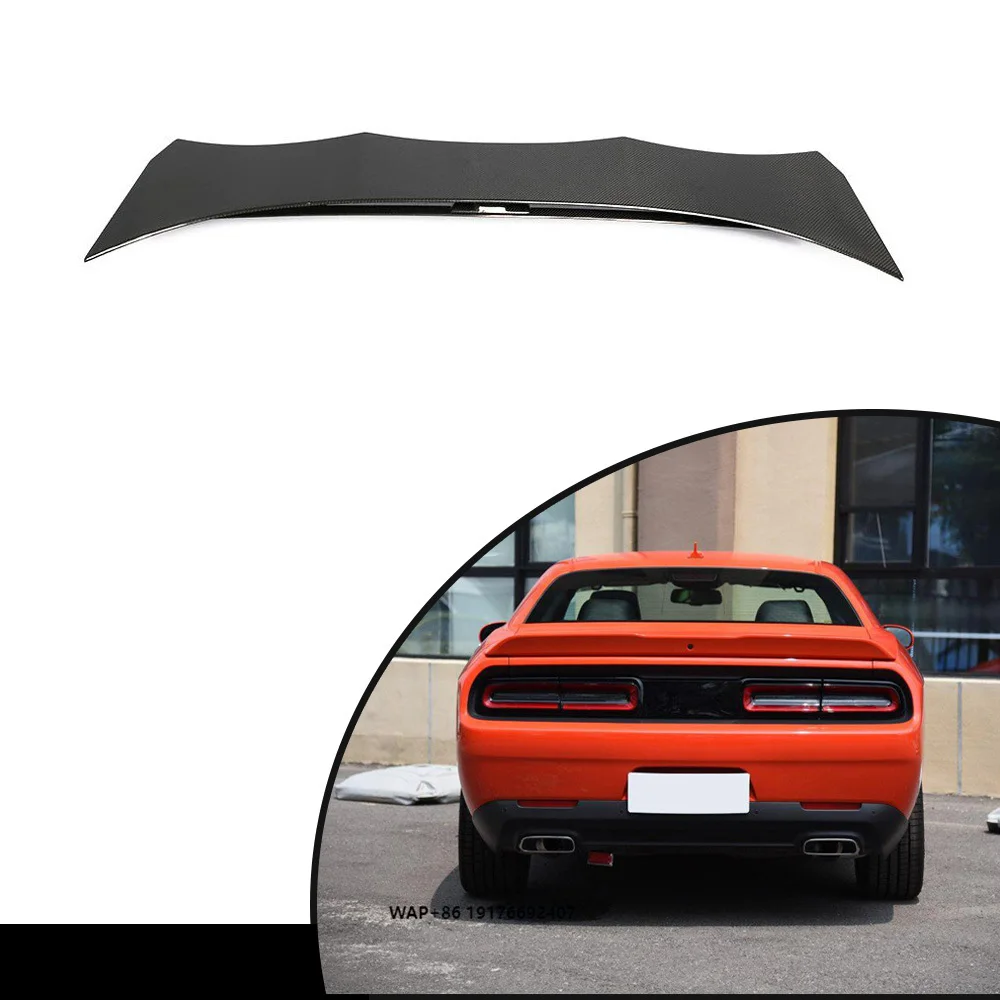 

ForDodge Challenger Carbon Fiber Rear Trunk Wing Spoiler 2015 - 2019