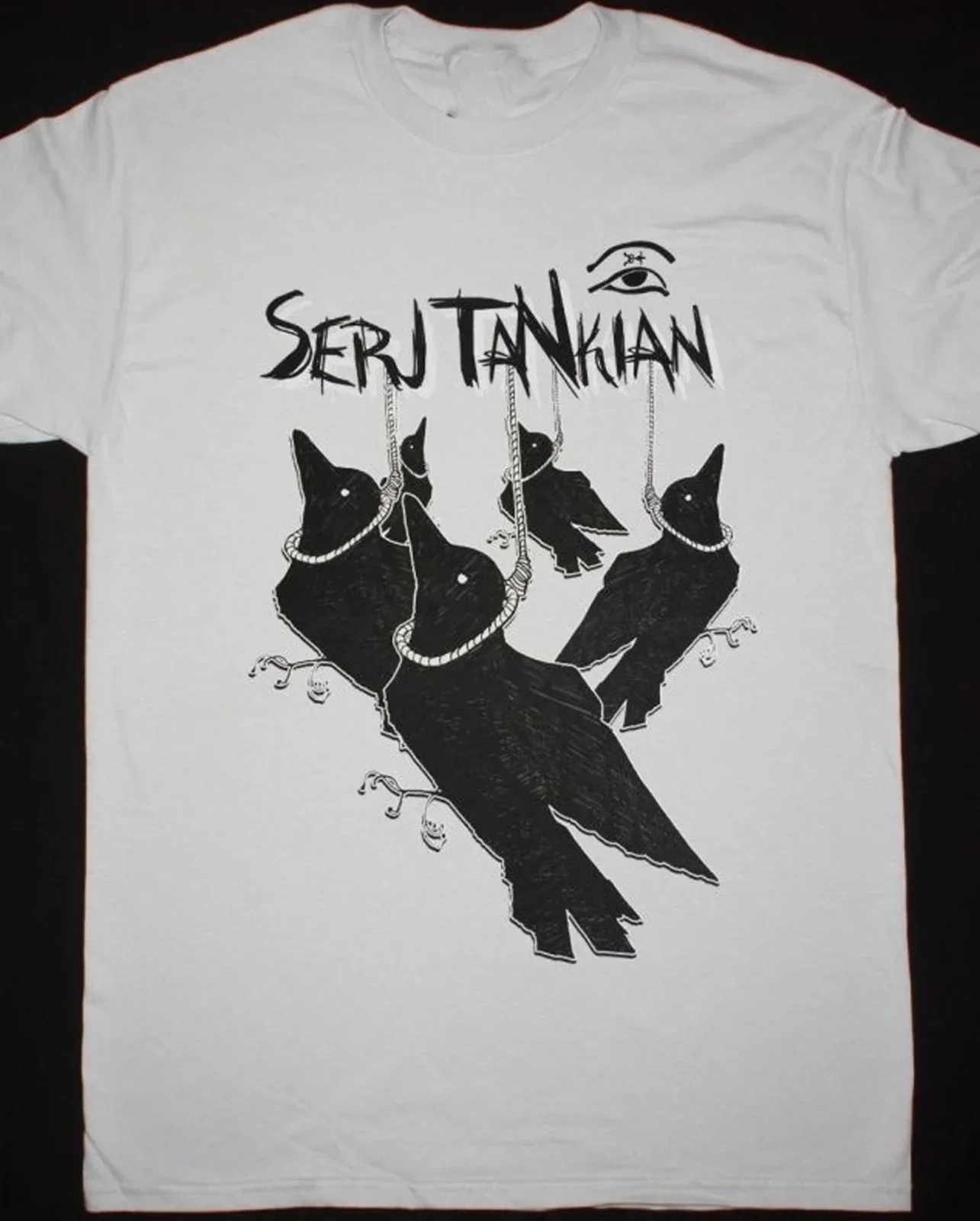 Serj Tankian VTG white T-shirt short sleeve All sizes S to 45Xl 1F468