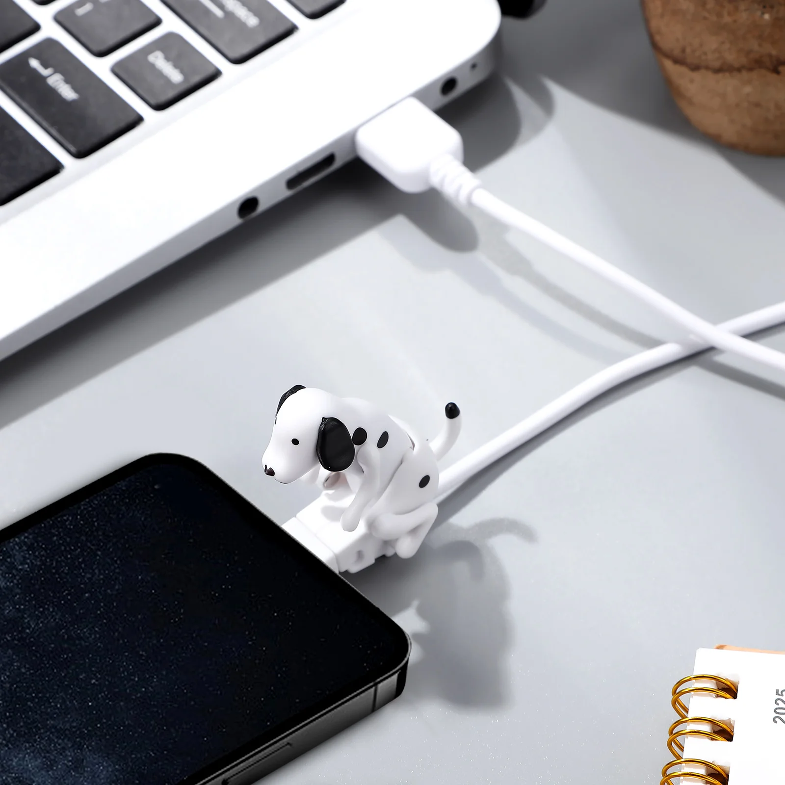 Charging Cables Funny Humping Dog Type-c Charging Adapter Phone Charging Line dog shaped Data Cable Durable Decompression puppy