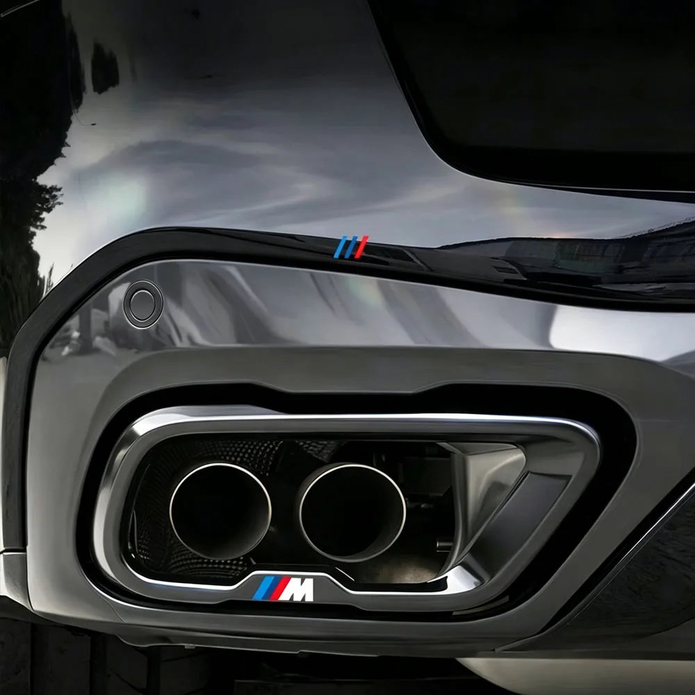 Exhaust Pipe for BMW 5 Series 3 Series 7 Series X3 X5 X6 X7 2018-2025 Tail Throat Decorative Cover Auto Accessories Tuning