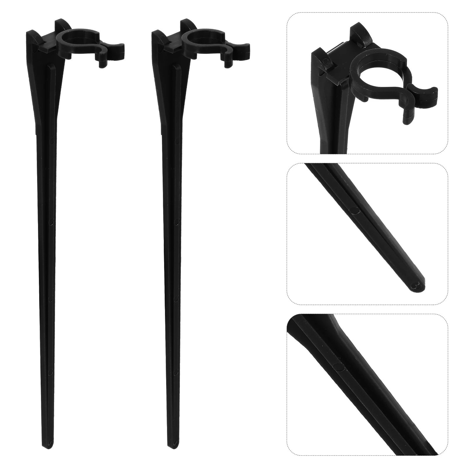 

30 шт., рождественские световые колья с деревянным ворсом, красочная пластиковая замена для наружных украшений