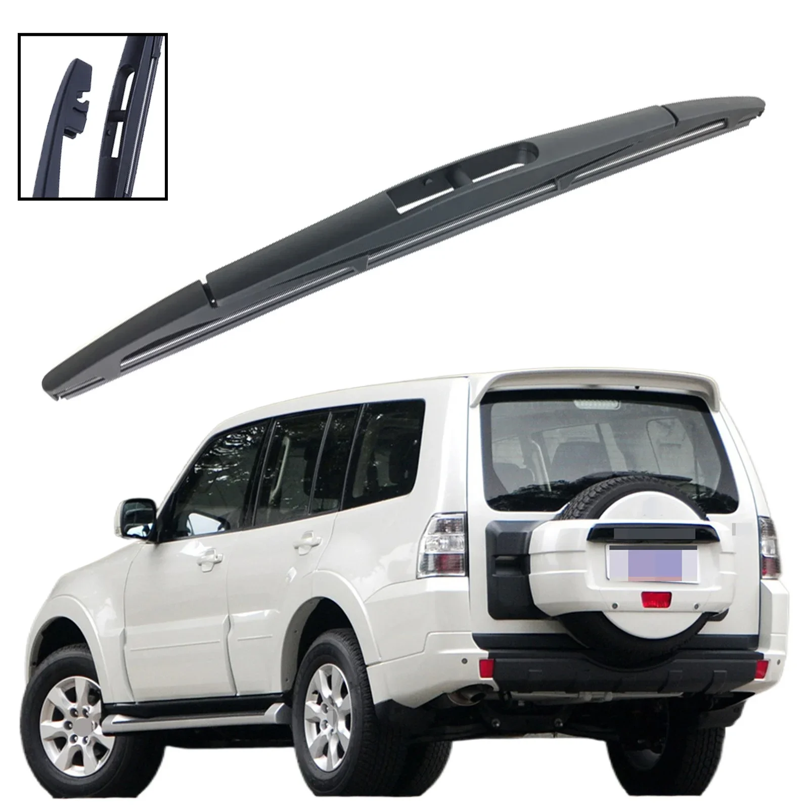 

12" Rear Windshield Windscreen Washer Wiper Blade For Mitsubishi Pajero Shogun Montero V80 2007-2021 Car Accessories Accsesories