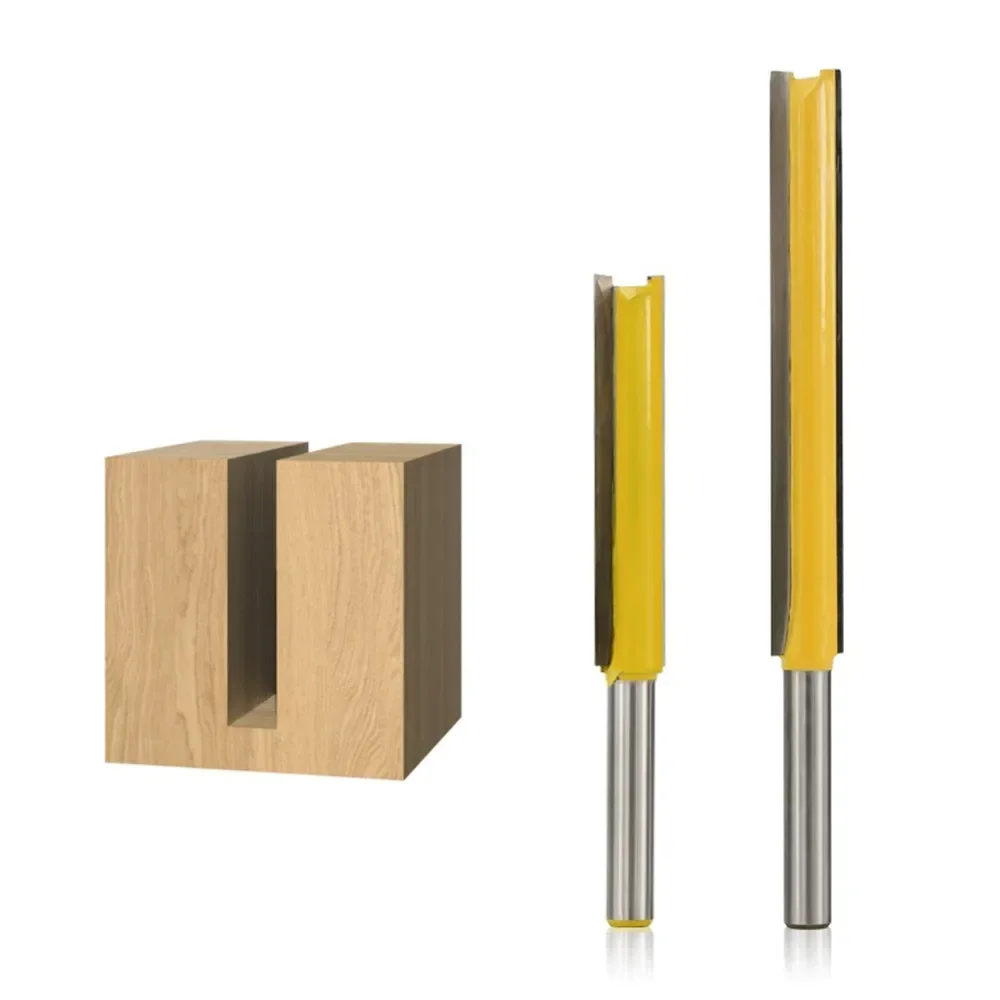 

1pc 1/4 shank (6.35mm) straight router bit flush triming for carpentry standard milling cutter