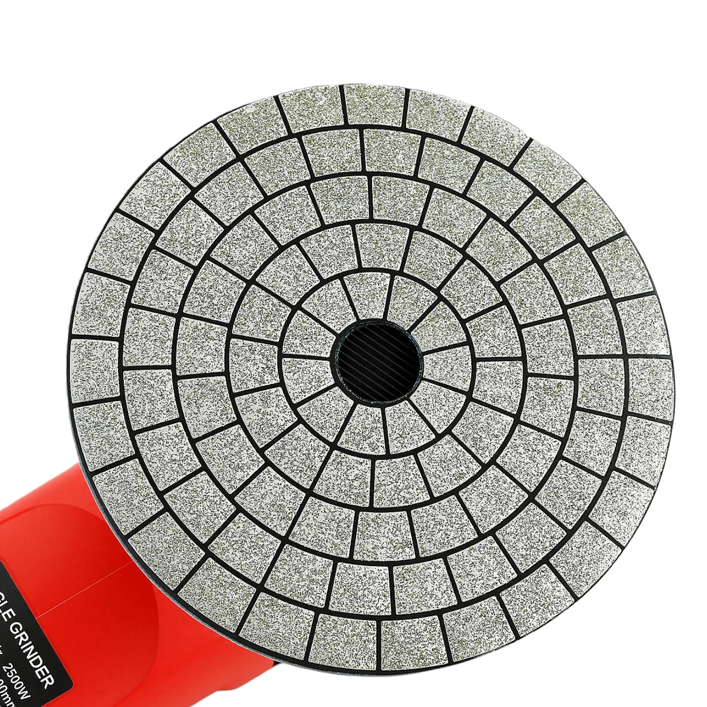 80/100/125/150mm Galvanisierte Diamant-Schleifscheibe Polierpad für Fliesen, Glas, Metall, Holz, Kantenbearbeitung, Entgratung, Polieren – Detail 6