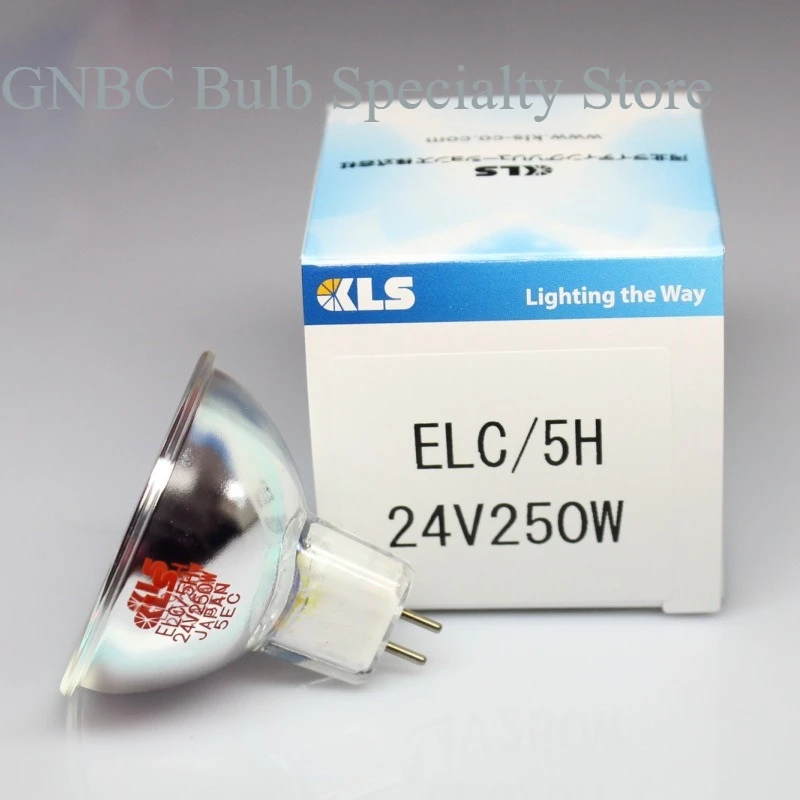 KLS ELC/5H JCR 24V250W/5H GX5.3 Halogen Lamp 50W 500KLS for AOI Optical Orbbec Kangdai