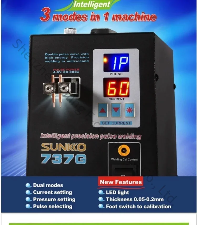 

18650 Lithium Battery Welding Machine; 737G Intelligent Precision Pulse Welding Machine