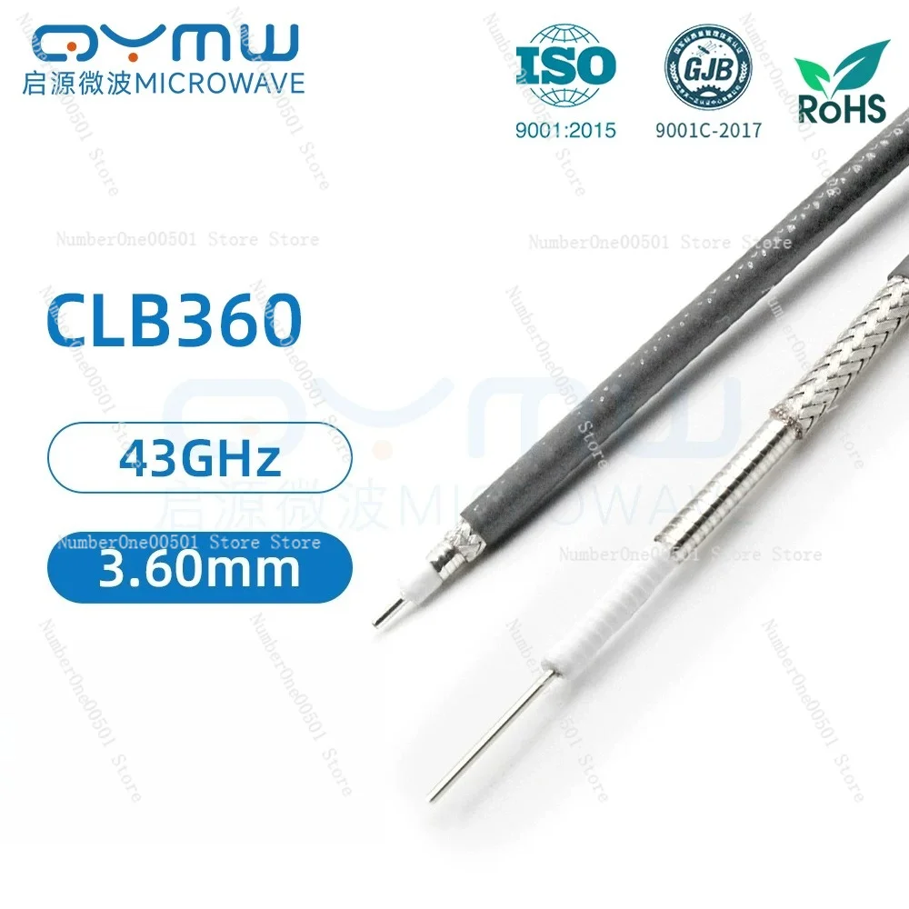 RF Coaxial Cable 40GHz Low Loss Stable Amplitude Stable Phase High Frequency Connection Cable CXN3507