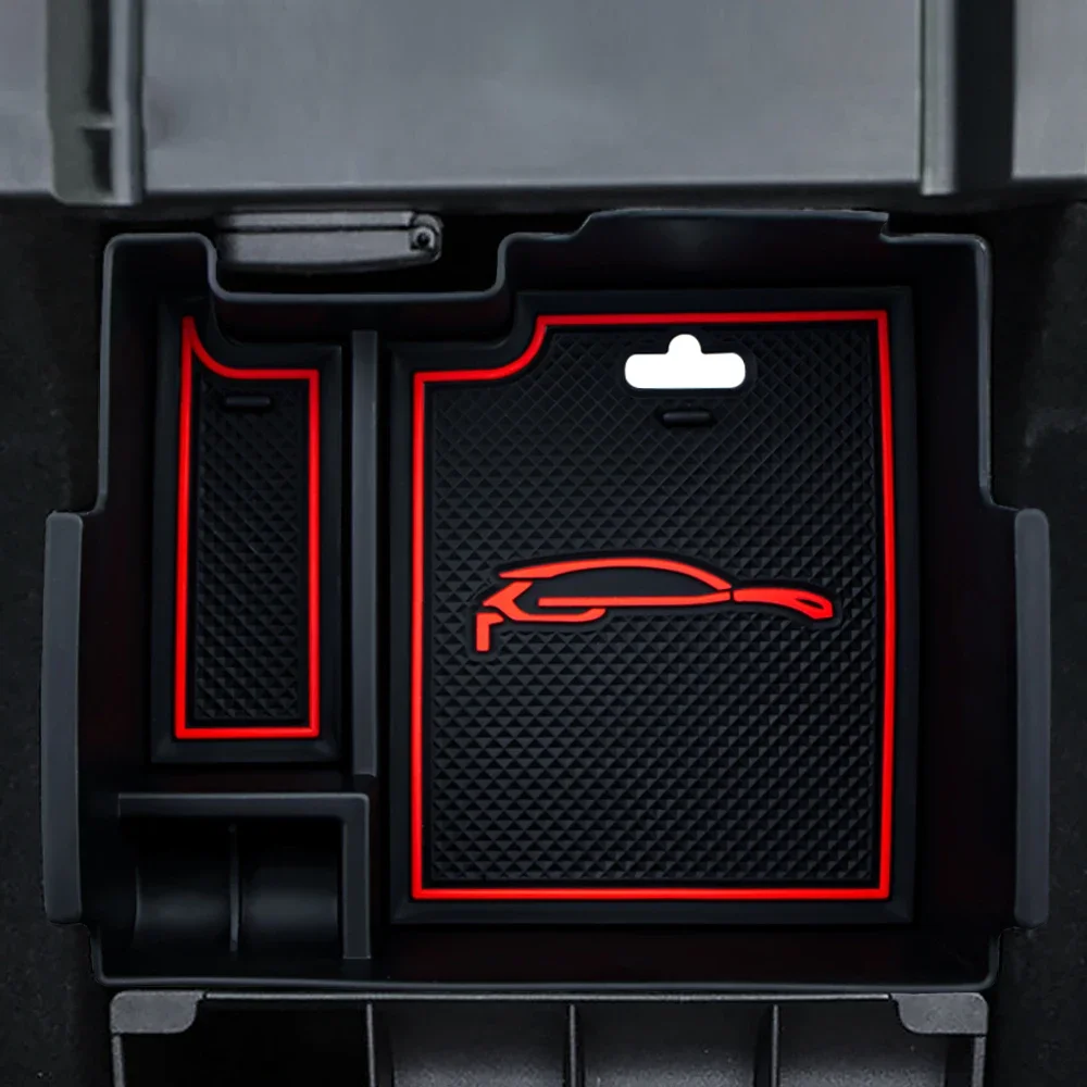 مسند ذراع السيارة صندوق تخزين صينية العملات المعدنية وحدة التحكم المركزية المنظم حاوية لسيارة فورد اكسبلورر 2011-2017 2018 + Acc.