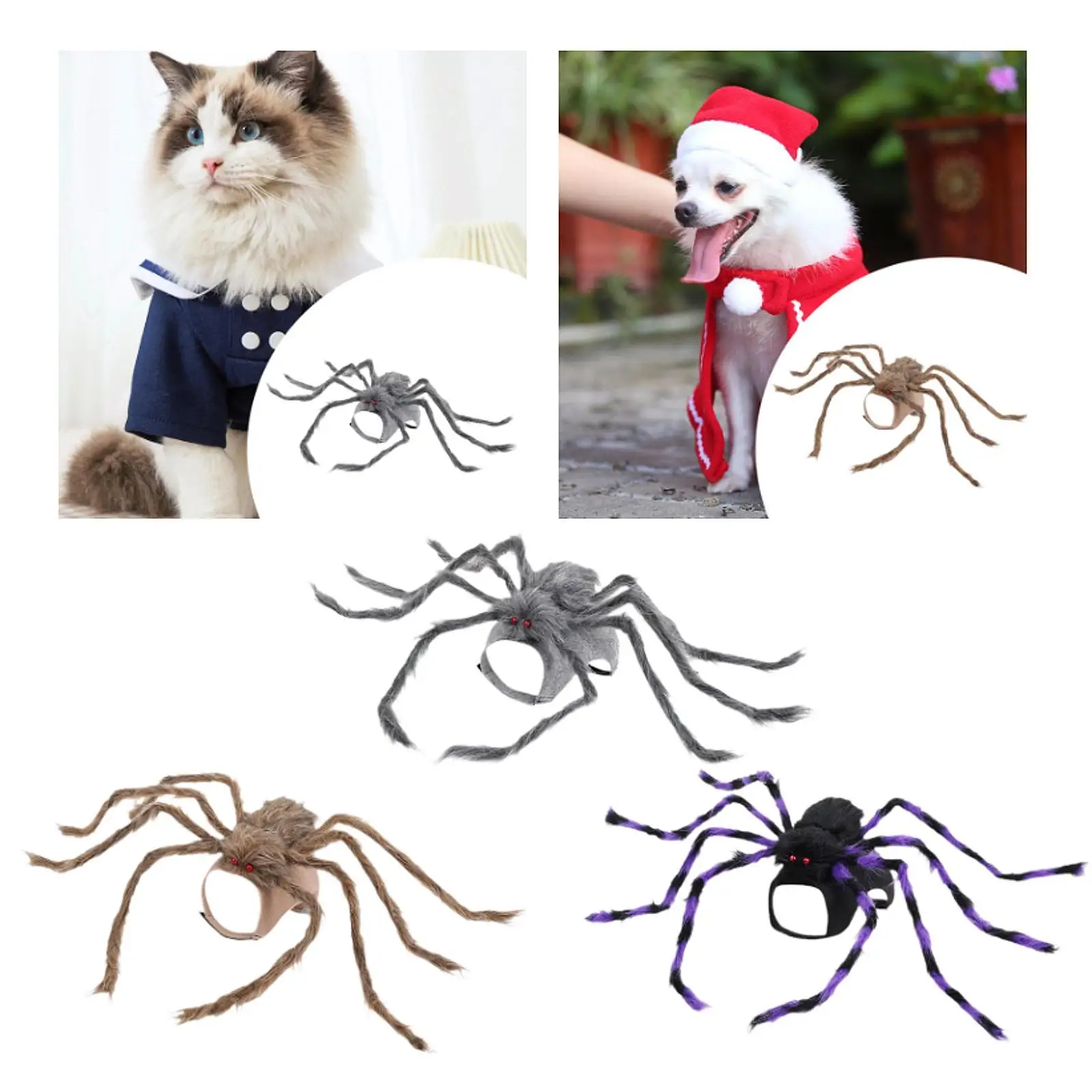 Halloween Pet Costume Photo Props Pet Holiday Apparel Outfits Outfit Pet Party Costume Easy to Wear for Stage Performance Party