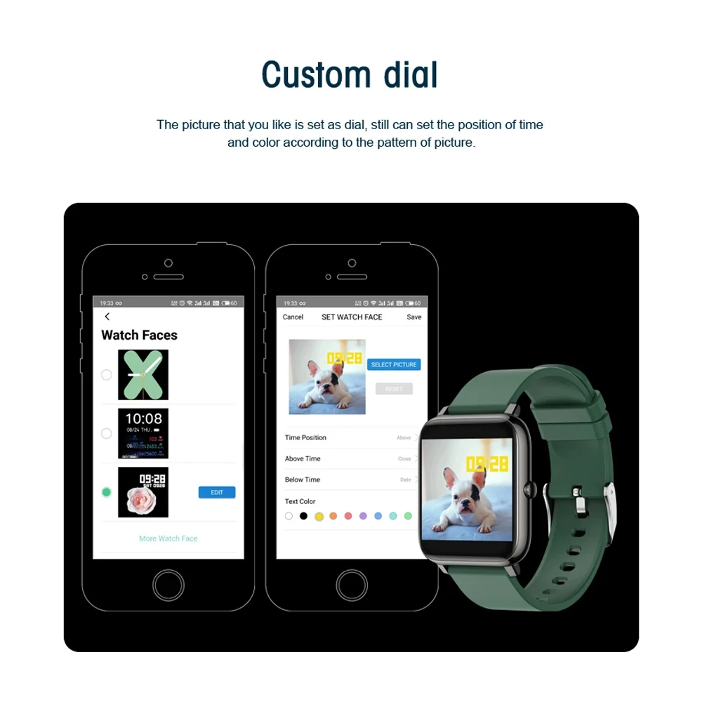 ساعة ذكية مقاومة للماء للرجال والنساء ، تذكير بالهاتف ، ساعة رياضية ، جهاز تعقب اللياقة البدنية ، معدل ضربات القلب ، جهاز مراقبة النوم ، الموسيقى ، ساعة ذكية للسيدات ، جديدة