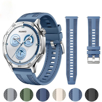 Official Strap For HUAWEI WATCH GT 5 4 46mm Watch 4 5 Pro GT 3 2 Pro 46 mm 22mm Nylon Sports Composite Silicone Band Bracelet