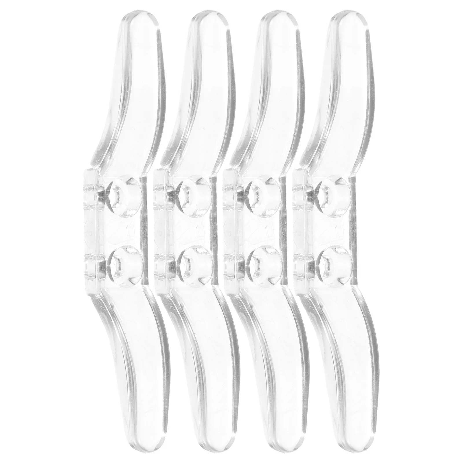 

4 Pcs Curtain Holder Cord Retainer Roller Blinds Clips Hooks Winders Window Curtains