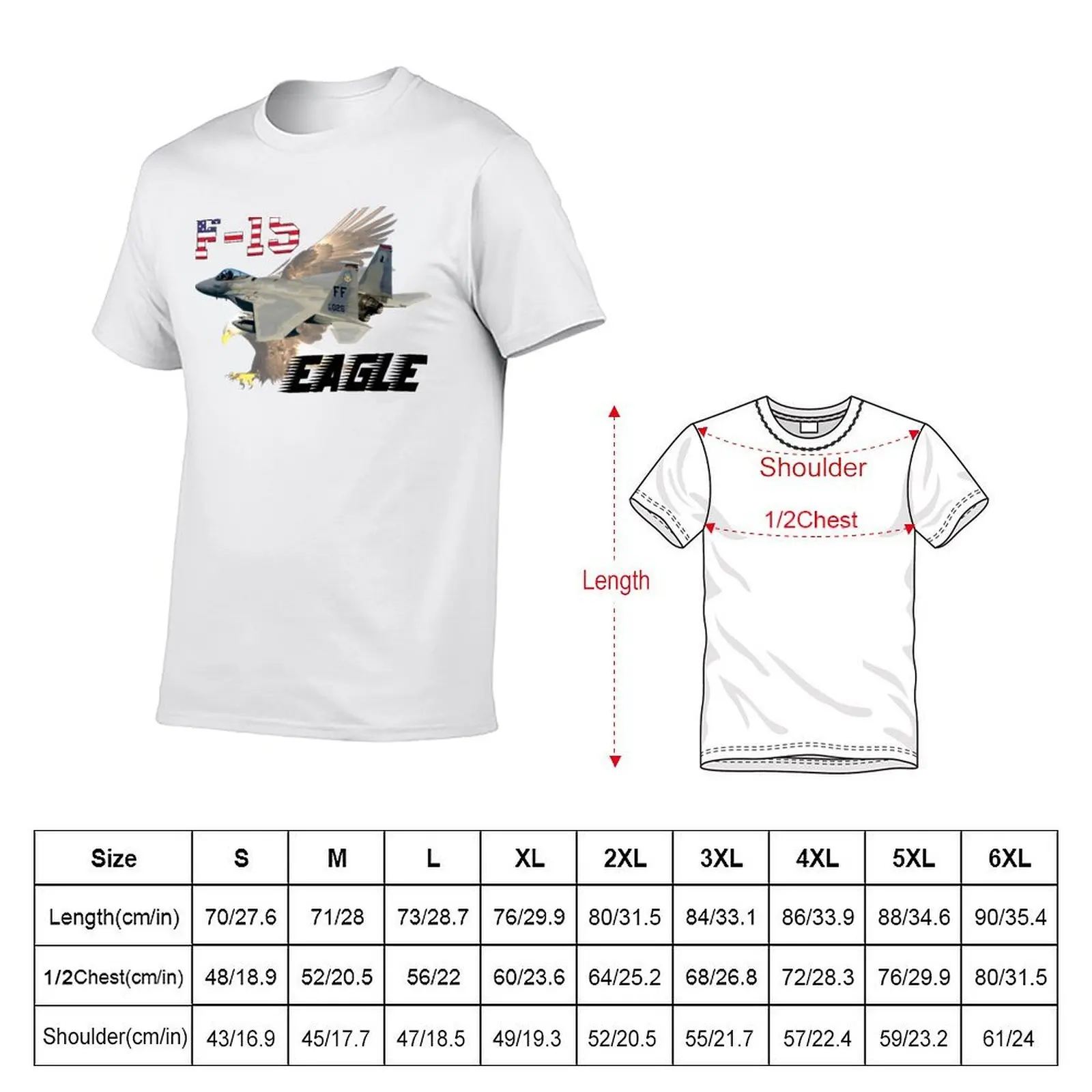 F-15 Eagle USAF Bald Eagle T-Shirt shirts graphic tees graphic t shirts clothes for men