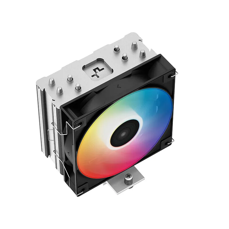 

Deepcooler AG400 воздухоохладитель процессора 4 тепловых трубки RGB PWM 4-контактный TDW 220 Вт LGA1851 1700 1200 1151 AM5 AM4 12 В постоянного тока вентилятор