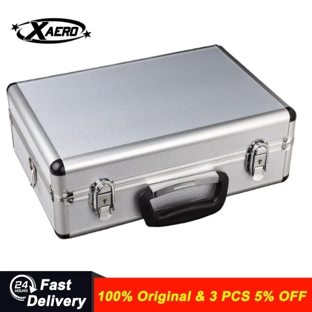 

Universal Aluminum Case for RC Transmitter - Heavy Duty Protection Box Fits Futaba, JR, Esky & More Radio Models