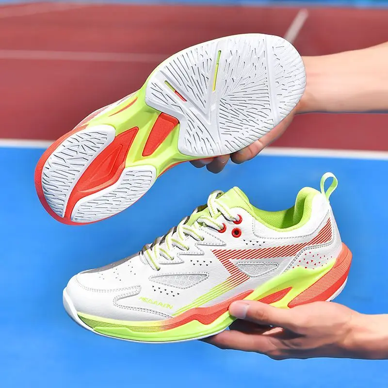 2026 New Luxury Badminton Mens Shoes Breathable Man Indoor Court Shoes Unisex Men Tennis Shoes Top Quality Table Tennis Shoe Man