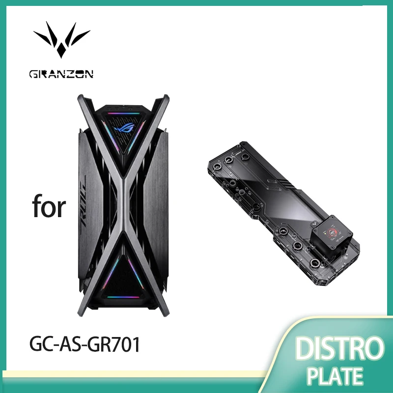 

Акриловая распределительная пластина Granzon/бортный резервуар для корпуса компьютера ASUS ROG Hyperion GR701/комбинированный насос DDC с охлаждением ПК/GC-AS-GR701