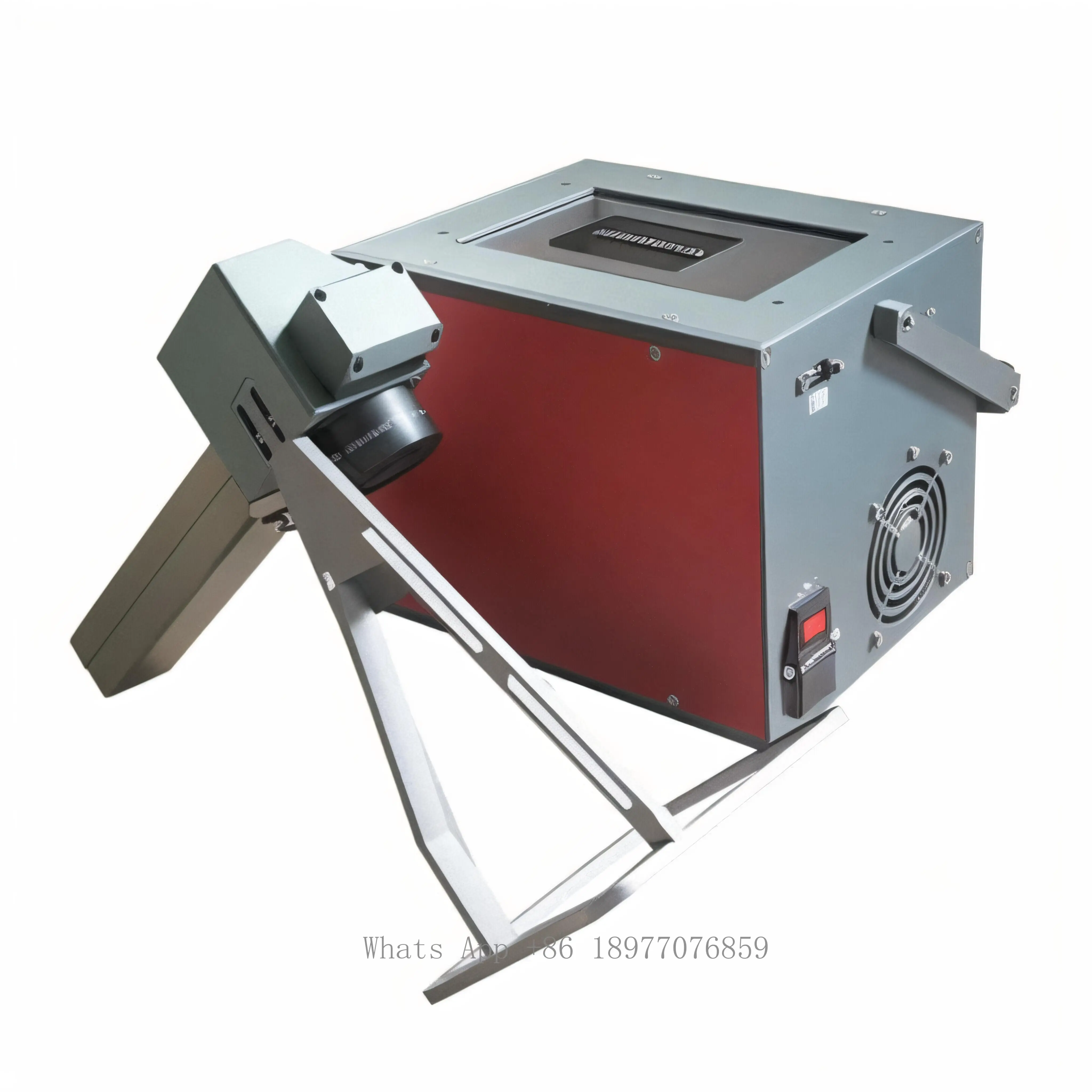 

Mini Handheld Fiber Laser Marking Machine For Metal 20w 30w Only 8.6kg Portable Type