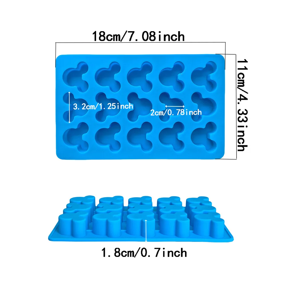 disney Mickey anime merchandise, merchandise molds, chocolate, mousse cake, soap‑making, silicone molds, party supplies