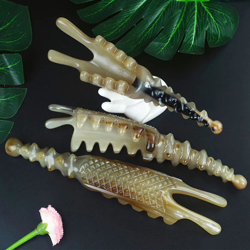 

Factory Boutique Sea Cucumber Tube for Scrapping Therapy Multifunctional Thick Horn Massage Dog Nose Shaper Lifter Clip Spine He