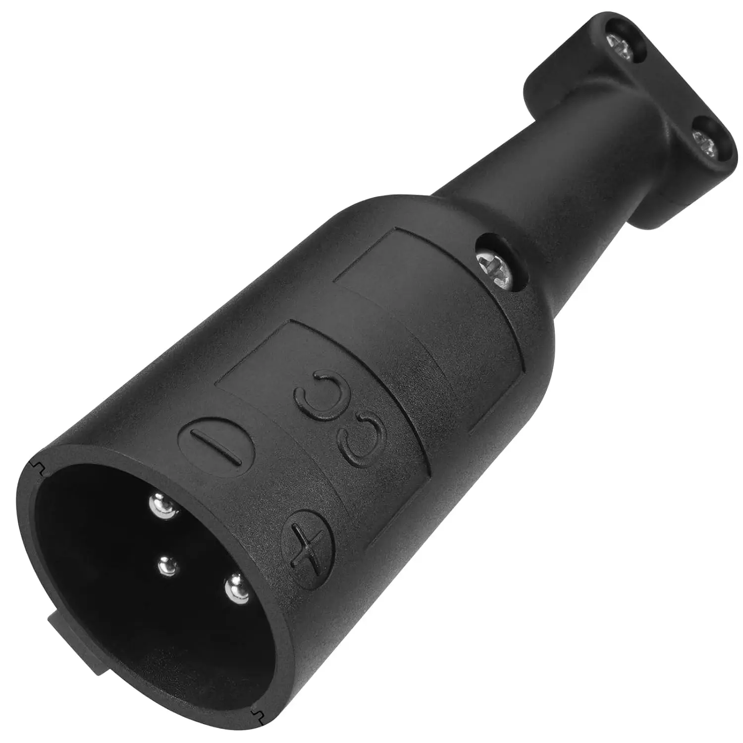 

36V/48V Golf Cart Charger 3 Pin Round DC Plug Connector for Club Car Golf Cart