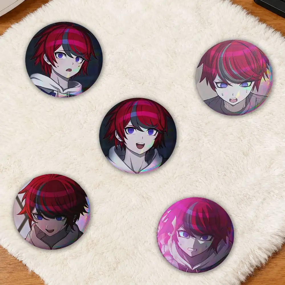 ThE- HundrE-d LinE- TakuM-i SuM-ino Badge Creative Brooch Clothing Backpack Accessories Lapel Pin