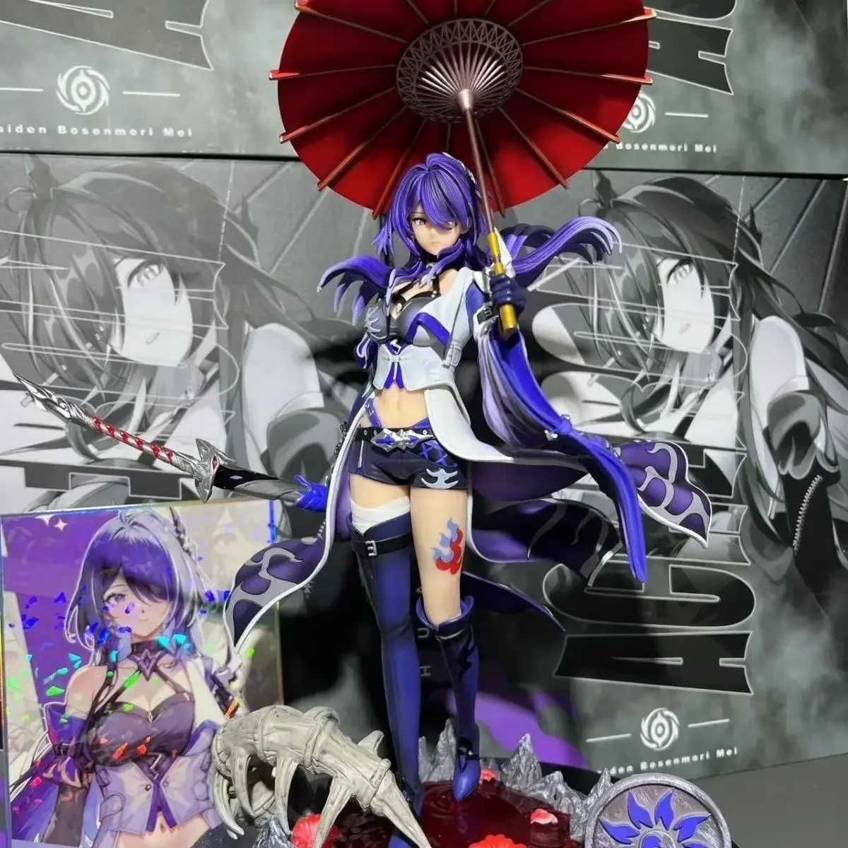 2024 nueva figura de Anime Honkai Star Rail Huang Quan figura Acheron figura de acción modelo de Pvc estatua Gk juguete coleccionable muñeca regalo