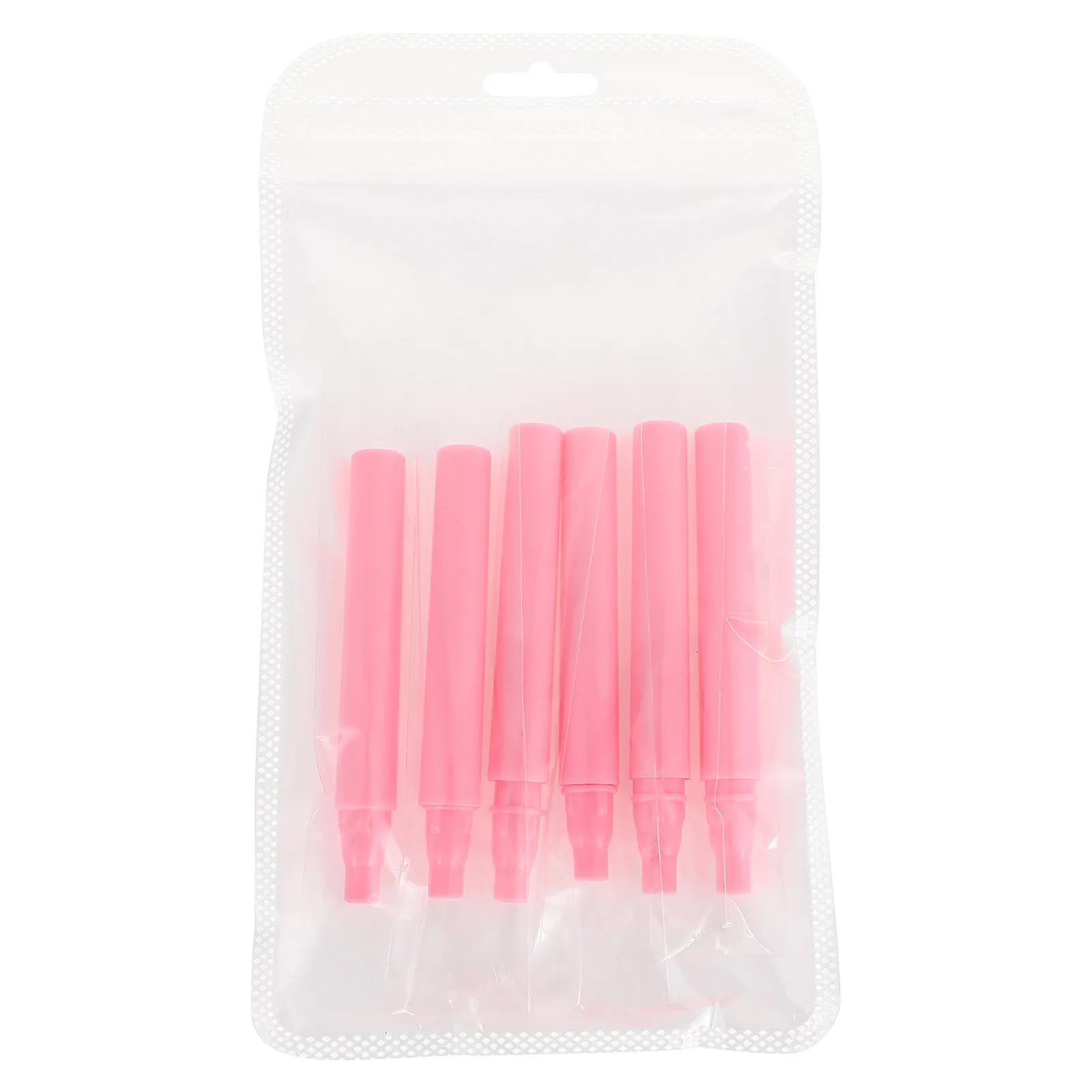 6Pcs Silicone Eyebrow Brush Professional Multi-Use Makeup Tool for Lip Balm Gloss Powder Eyeliner Portable Applicator