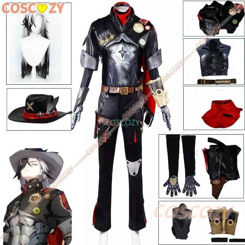 

Galaxy Ranger Boothill Costume Men Women Honkai Star Rail Gunner Role Play Carnival Party Uniform