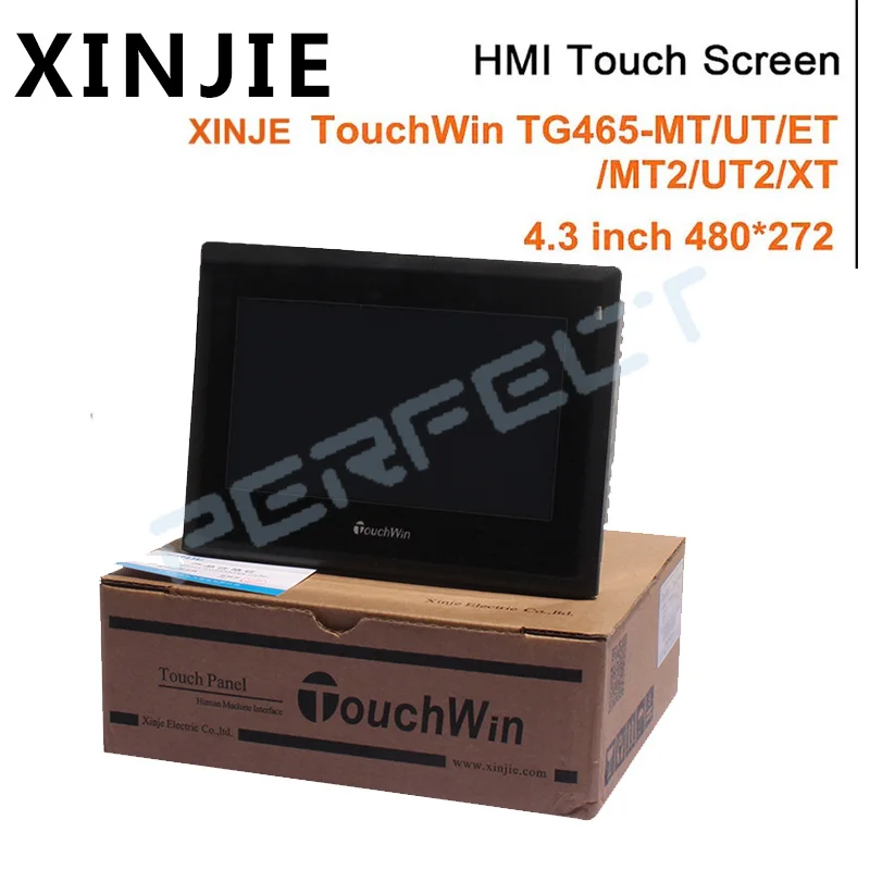 XINJE TouchWin HMI Touch Screen 4.3 Inch Resolution 480*272 TG465-MT TG465-UT TG465-ET TG465-MT2 TG465-UT2 TG465-XT CNC