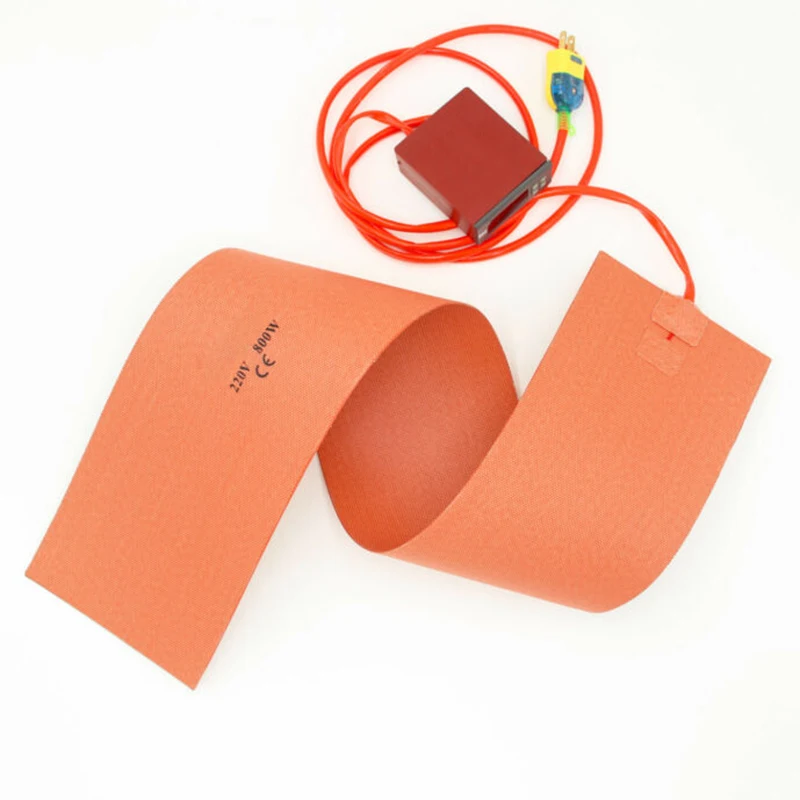 Practical Convenient Portable Silicone Heater 220V 800W Bending Guitar Side 150*900mm Blanket Cooling Furnaces