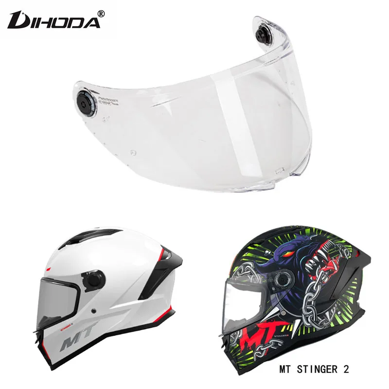 

MT Replacement Face Shield for MT-V-28B THUNDER 4 STINGER 2 helmet original MT replacement helmet glass