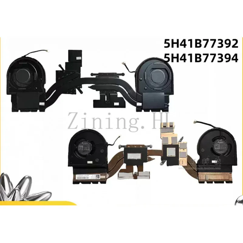 

For Lenovo ThinkPad P16v Gen1 fan heatsink 5H41B77392 5H41B77394