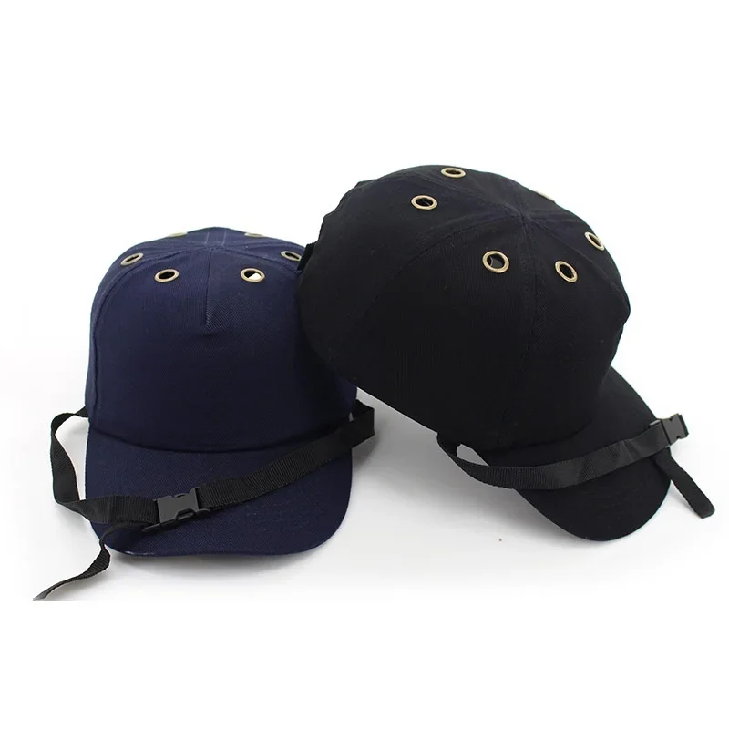 Men Women Work 6 Holes Safety Cap ABS Shell Helmet Air Construction Workers Welders Comfortable Adjustable EVA Baseball Caps