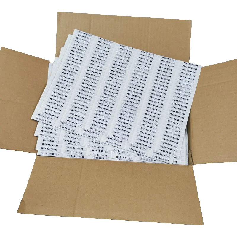 1000 Pieces Retail Anti-Theft Self-Adhesive AM Soft Label 7mm EAS 58khz Security Barcode Alarm Label