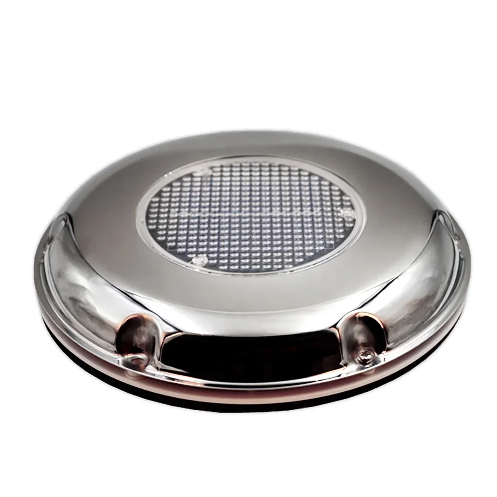 Other Marine Supplies Waterproof Exhaust Fan Marine Boat Roof Caravan Stainless Steel Solar Powered Vent