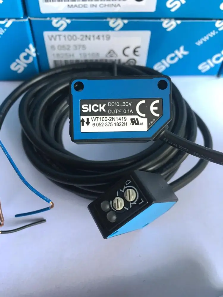 

WT100-2N1419 New Original SICK Photoelectric Sensor