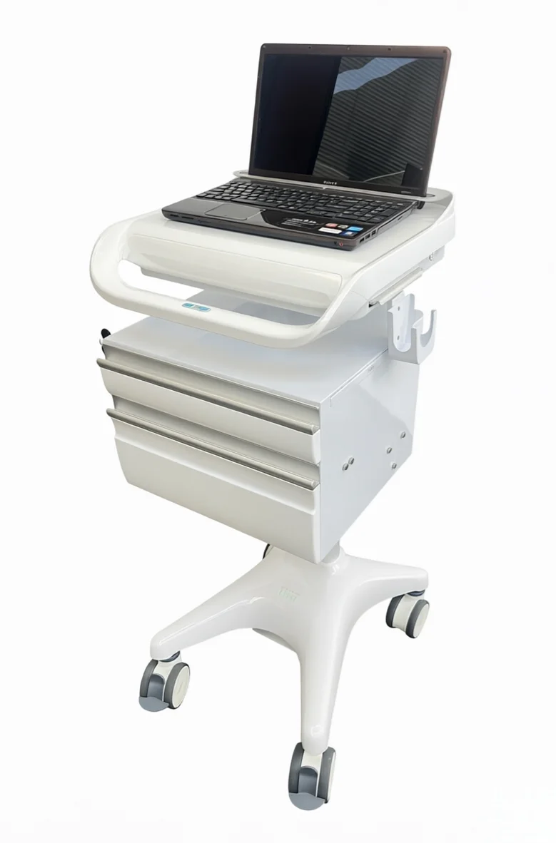 M6 Mobile Medical Computer Cart with 2-year Warranty and Online Technical Support for Hospitals and Doctor Workstations