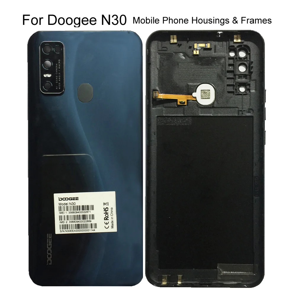 Battery Back Cover Door,Phone Battery Housings Frames Case For Doogee N20 Pro,Mobile Phone Repair Parts