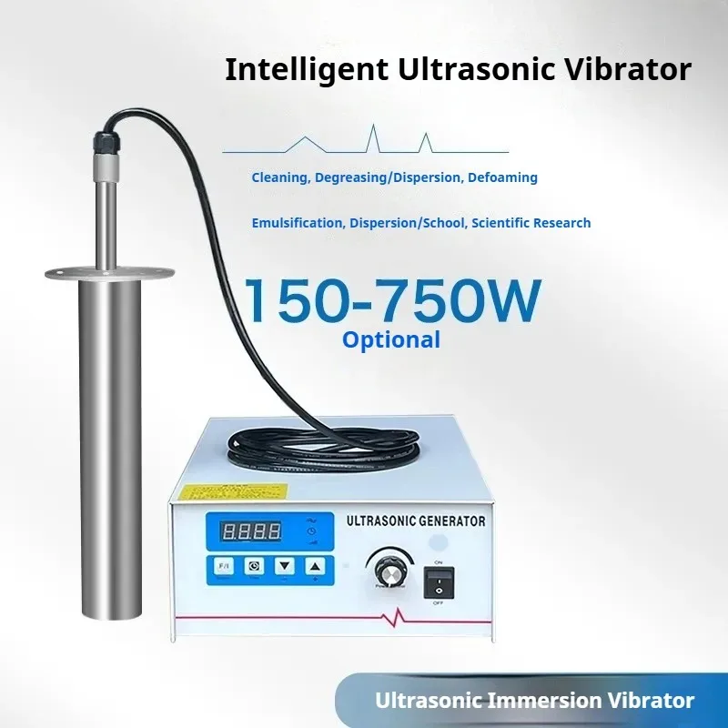 Ultrasonic Cleaner Industrial Vibration Bar Sonic Input Dissolving Emulsification Defoaming Disperse Cleaning Machine