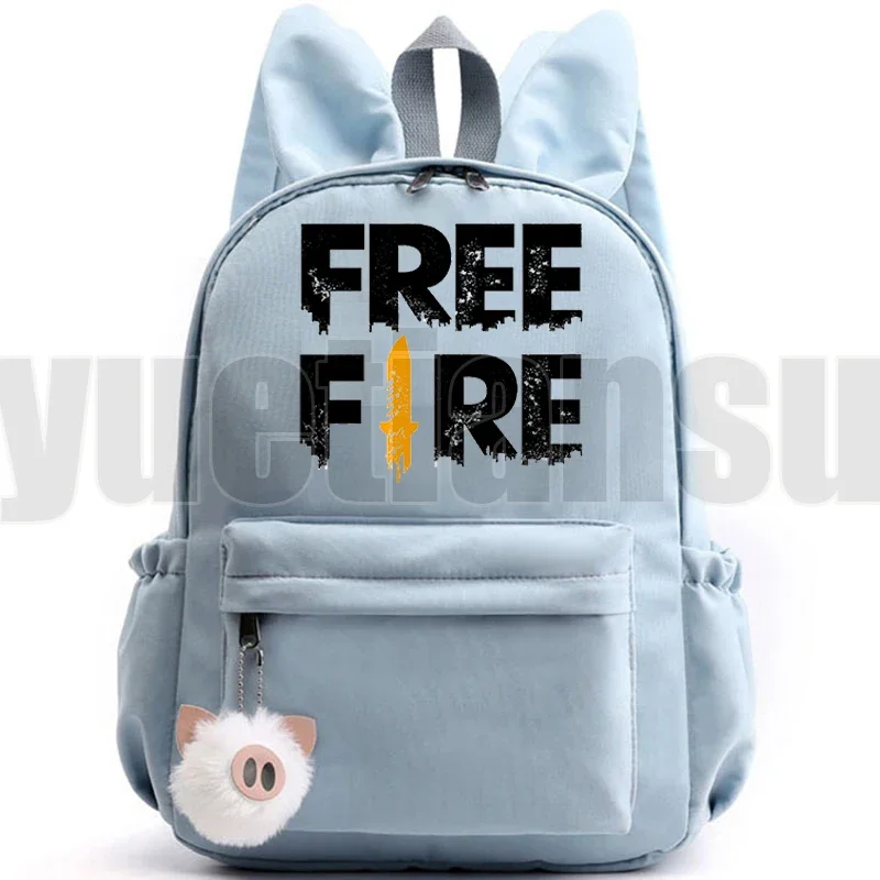 Game Free Fire Garena Roupa Angelical High Quality Backpacks Children Bookbag Women TravelBag Unisex Casual Mochila Schoolbags