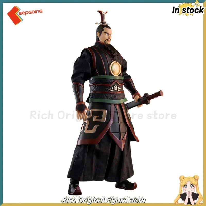 

【В наличии】Оригинальная подвесная романтика трех королевств 1/12, движущаяся кукла «Три королевства героев-Премьер-министра» Цао Цао Цао