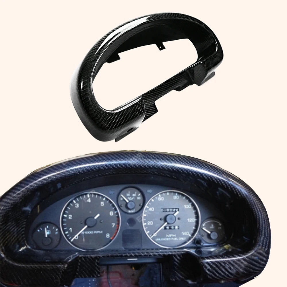 

For Mazda MX5 NA MK1 Miata (RHD Only) Carbon Fiber Interior Cluster Surround