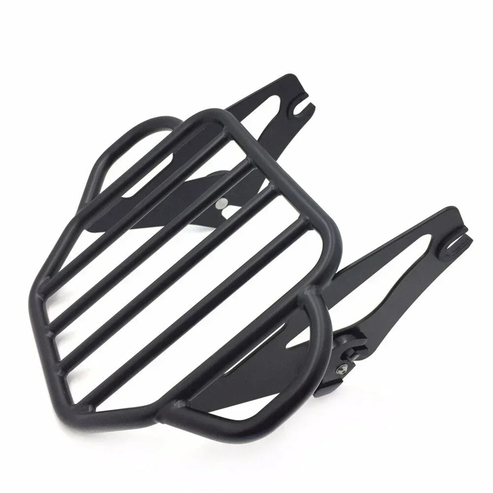 King Detachables Two-Up Luggage Rack for Harley 2009-up Touring Street Glide Road King Motorcycle Accessories