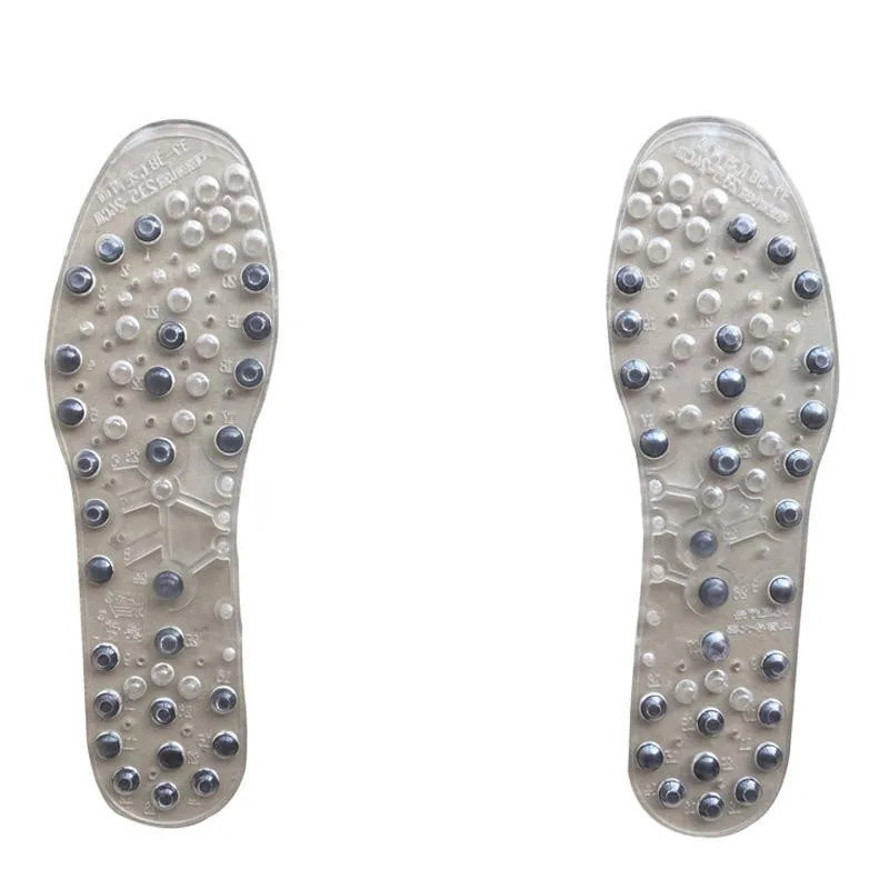 Foot Massage Magnetic Massage Insole Feet Massage Physiotherapy Therapy Acupressure Magnetic Massage Insole Slimming Insoles