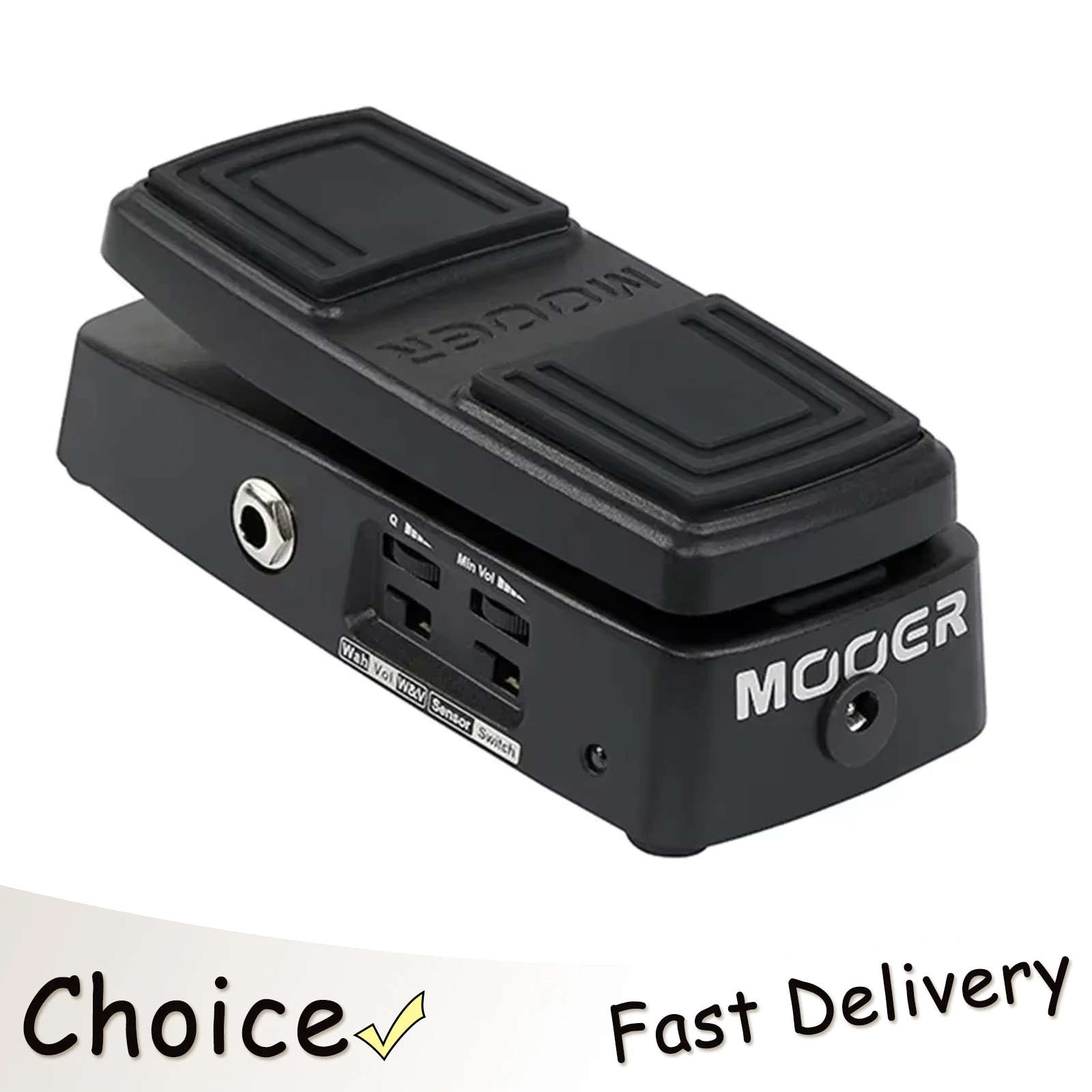MOOER Free Step Electric Guitar Effect Pedal Wah Volume Pressure Sensing Switching Effect True Bypass Pedal Guitar Accessories
